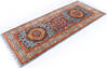 Chobi Blue Runner Hand Knotted 29 X 65  Area Rug 700-146681 Thumb 2