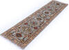 Chobi Grey Runner Hand Knotted 27 X 99 Area Rug 700-146682 Thumb 2