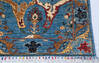 Chobi Blue Runner Hand Knotted 211 X 119  Area Rug 700-146684 Thumb 4