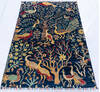 Chobi Blue Hand Knotted 33 X 50 Area Rug 700-146685 Thumb 1