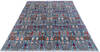 Chobi Blue Hand Knotted 81 X 99  Area Rug 700-146687 Thumb 1