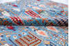 Chobi Blue Hand Knotted 81 X 99 Area Rug 700-146687 Thumb 5