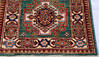 Kazak Green Runner Hand Knotted 22 X 62  Area Rug 700-146689 Thumb 4