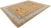 Chobi Yellow Hand Knotted 81 X 100 Area Rug 700-146690 Thumb 2