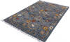 Chobi Grey Hand Knotted 410 X 611 Area Rug 700-146693 Thumb 3