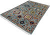 Chobi Blue Hand Knotted 56 X 710 Area Rug 700-146694 Thumb 2