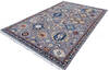 Chobi Blue Hand Knotted 60 X 90 Area Rug 700-146695 Thumb 2