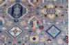 Chobi Blue Hand Knotted 60 X 90  Area Rug 700-146695 Thumb 3