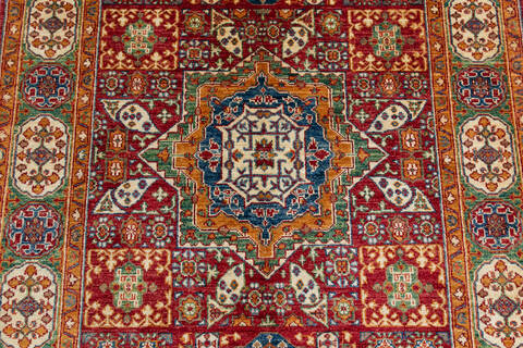 Chobi Red Hand Knotted 43 X 62 Area Rug 700-146699 Image 3