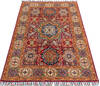 Chobi Red Hand Knotted 43 X 62 Area Rug 700-146699 Thumb 1