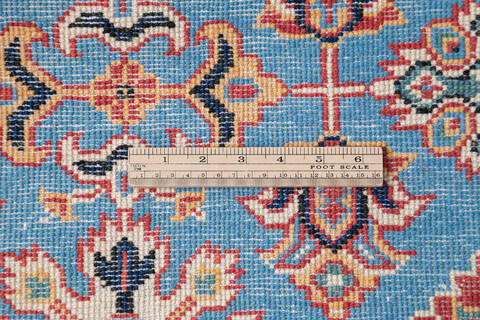 Kazak Blue Hand Knotted 40 X 510 Area Rug 700-146702 Image 5