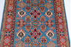 Kazak Blue Hand Knotted 40 X 510 Area Rug 700-146702 Thumb 3