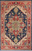 Kazak Blue Hand Knotted 65 X 100 Area Rug 700-146703 Thumb 0