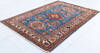 Kazak Blue Hand Knotted 42 X 64  Area Rug 700-146708 Thumb 2