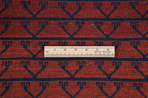 Khan Mohammadi Red Hand Knotted 53 X 67 Area Rug 700-146714 Image 5
