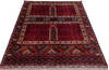Khan Mohammadi Red Hand Knotted 53 X 67  Area Rug 700-146714 Thumb 1