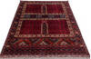 Khan Mohammadi Red Hand Knotted 53 X 67 Area Rug 700-146714 Thumb 1