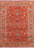 Chobi Orange Hand Knotted 71 X 99 Area Rug 700-146721 Thumb 0