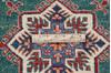 Kazak Green Runner Hand Knotted 28 X 90 Area Rug 700-146723 Thumb 6