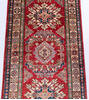 Kazak Red Runner Hand Knotted 26 X 710 Area Rug 700-146724 Thumb 3