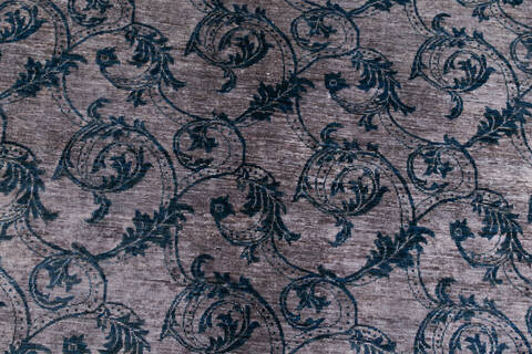 Chobi Grey Hand Knotted 50 X 69 Area Rug 700-146729 Image 3