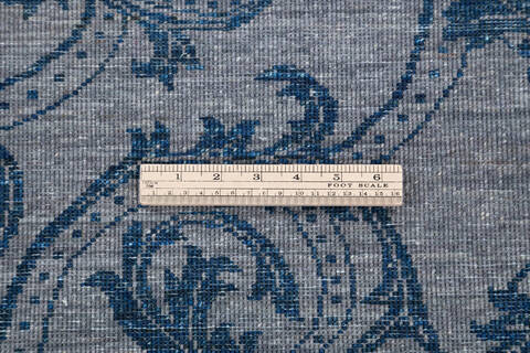 Chobi Grey Hand Knotted 50 X 69 Area Rug 700-146729 Image 5