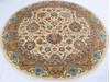 Chobi Beige Round Hand Knotted 511 X 511  Area Rug 700-146730 Thumb 1