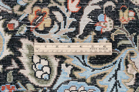 Pak-Persian Black Hand Knotted 45 X 71 Area Rug 700-146732 Image 6