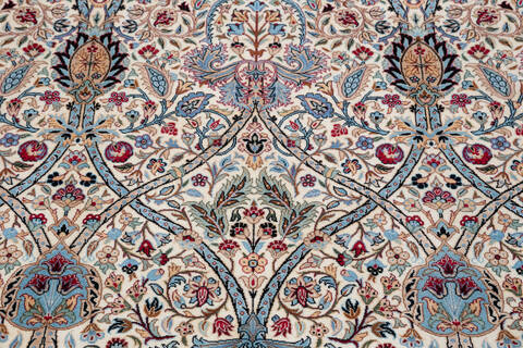 Pak-Persian Beige Hand Knotted 62 X 93 Area Rug 700-146733 Image 3
