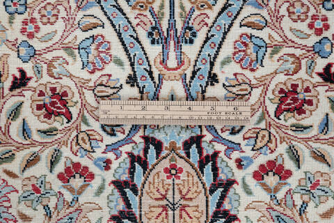 Pak-Persian Beige Hand Knotted 62 X 93 Area Rug 700-146733 Image 8