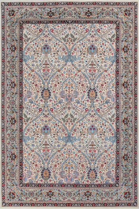Pak-Persian Beige Hand Knotted 62 X 93 Area Rug 700-146733 Image 0