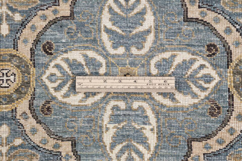 Chobi Grey Hand Knotted 66 X 911 Area Rug 700-146736 Image 7