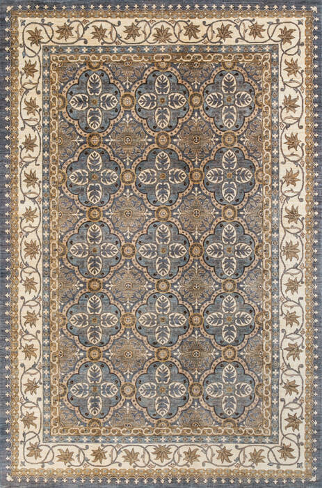 Chobi Grey Hand Knotted 66 X 911 Area Rug 700-146736 Image 0