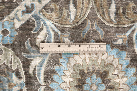 Chobi Brown Hand Knotted 80 X 102 Area Rug 700-146737 Image 5