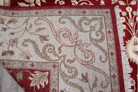 Jaipur Red Hand Knotted 911 X 1311 Area Rug 905-146738 Image 11