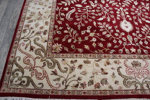 Jaipur Red Hand Knotted 911 X 1311 Area Rug 905-146738 Image 5
