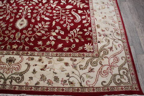 Jaipur Red Hand Knotted 911 X 1311 Area Rug 905-146738 Image 6