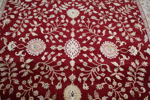 Jaipur Red Hand Knotted 911 X 1311 Area Rug 905-146738 Image 7