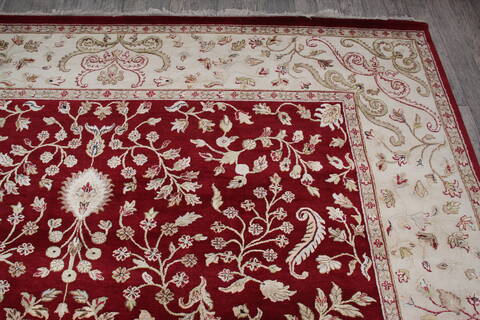 Jaipur Red Hand Knotted 911 X 1311 Area Rug 905-146738 Image 9