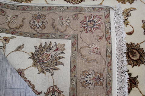 Jaipur White Hand Knotted 411 X 610 Area Rug 905-146739 Image 7