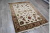 Jaipur White Hand Knotted 411 X 610  Area Rug 905-146739 Thumb 2