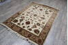 Jaipur White Hand Knotted 411 X 610  Area Rug 905-146739 Thumb 3