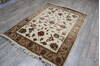 Jaipur White Hand Knotted 411 X 610 Area Rug 905-146739 Thumb 3