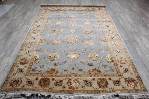 Jaipur Blue Hand Knotted 61 X 90 Area Rug 905-146740 Image 1