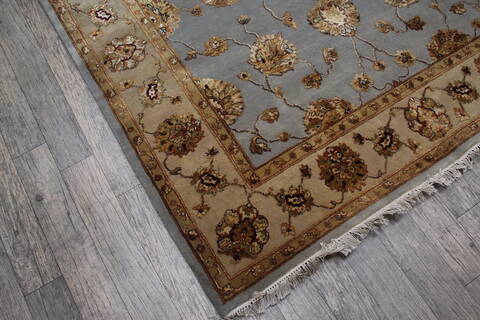 Jaipur Blue Hand Knotted 61 X 90 Area Rug 905-146740 Image 2
