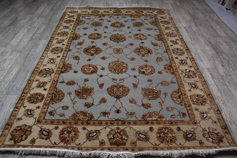 Jaipur Blue Hand Knotted 61 X 90 Area Rug 905-146740 Image 8