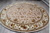 Jaipur Beige Round Hand Knotted 910 X 100 Area Rug 905-146743 Thumb 6