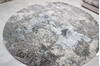 Jaipur Grey Round Hand Knotted 81 X 81 Area Rug 905-146744 Thumb 3