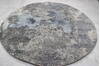 Jaipur Grey Round Hand Knotted 81 X 81 Area Rug 905-146744 Thumb 4