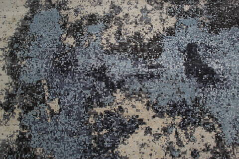 Jaipur White Round Hand Knotted 79 X 79 Area Rug 905-146745 Image 4